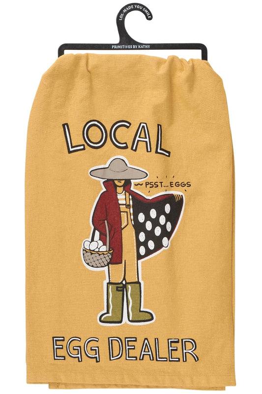 Local Egg Dealer Kitchen Towel