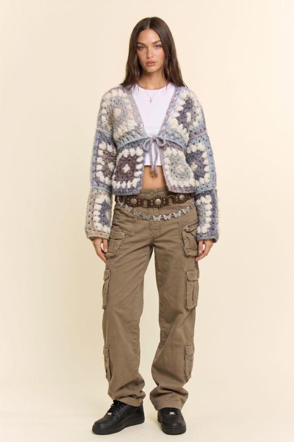 Vintage Violet Cardigan