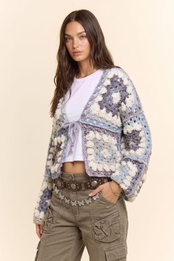 Vintage Violet Cardigan