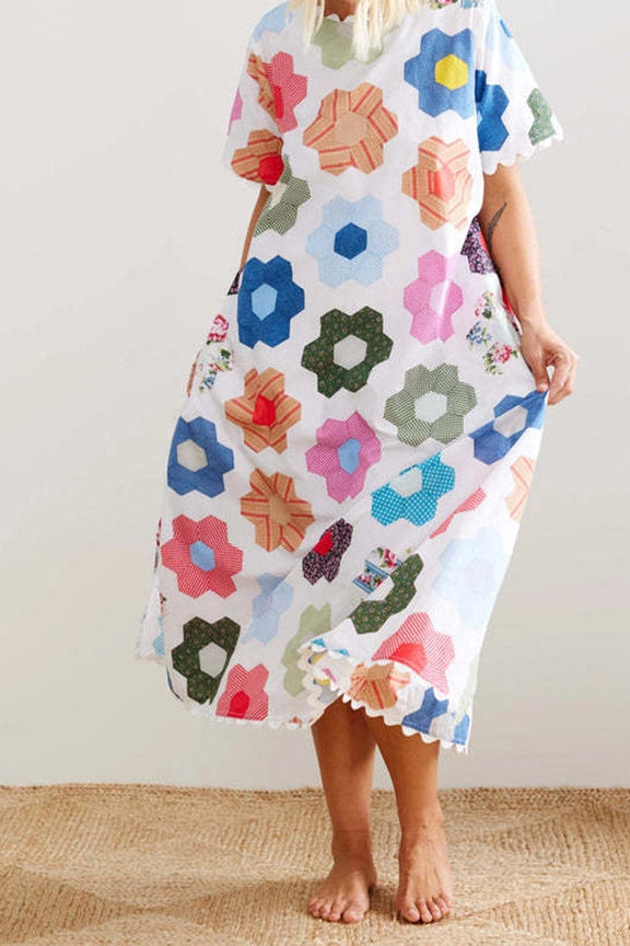 Porch Swing Quilt Dress