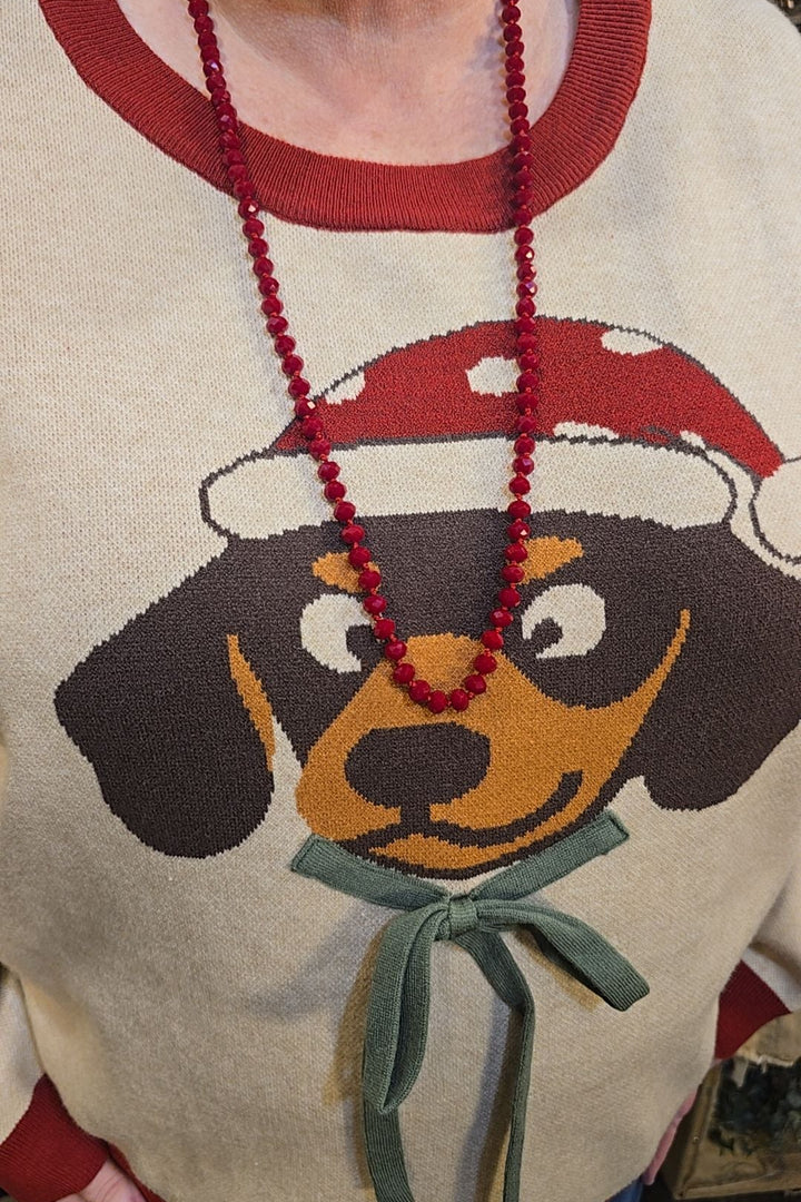 Deck the Halls with Barks &amp; Holly Sweater