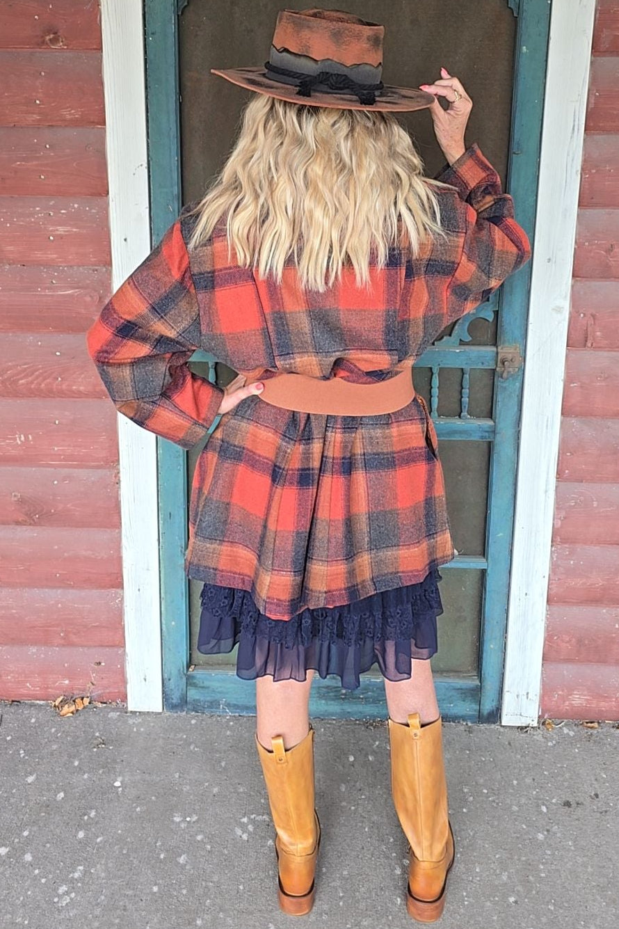 Rustic Ember Coat by April Cornell