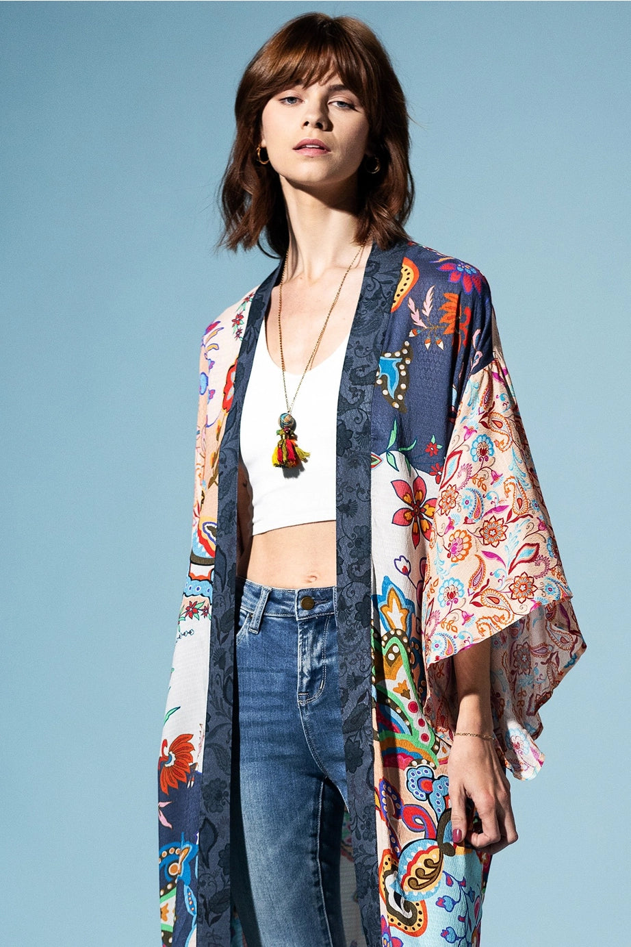 Harmony Horizon Long Kimono