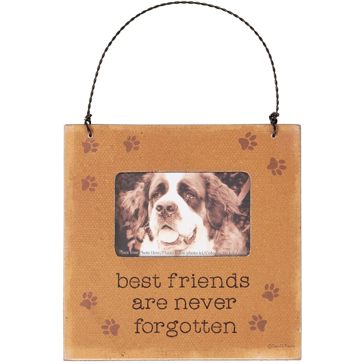 Best Friends Are Never Forgotten Mini Hanging Photo Frame
