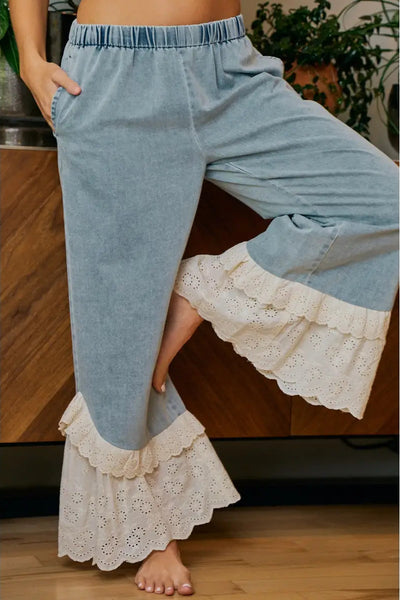 Willow And Wave Lace Pants – Farm Girls Fancy Frills