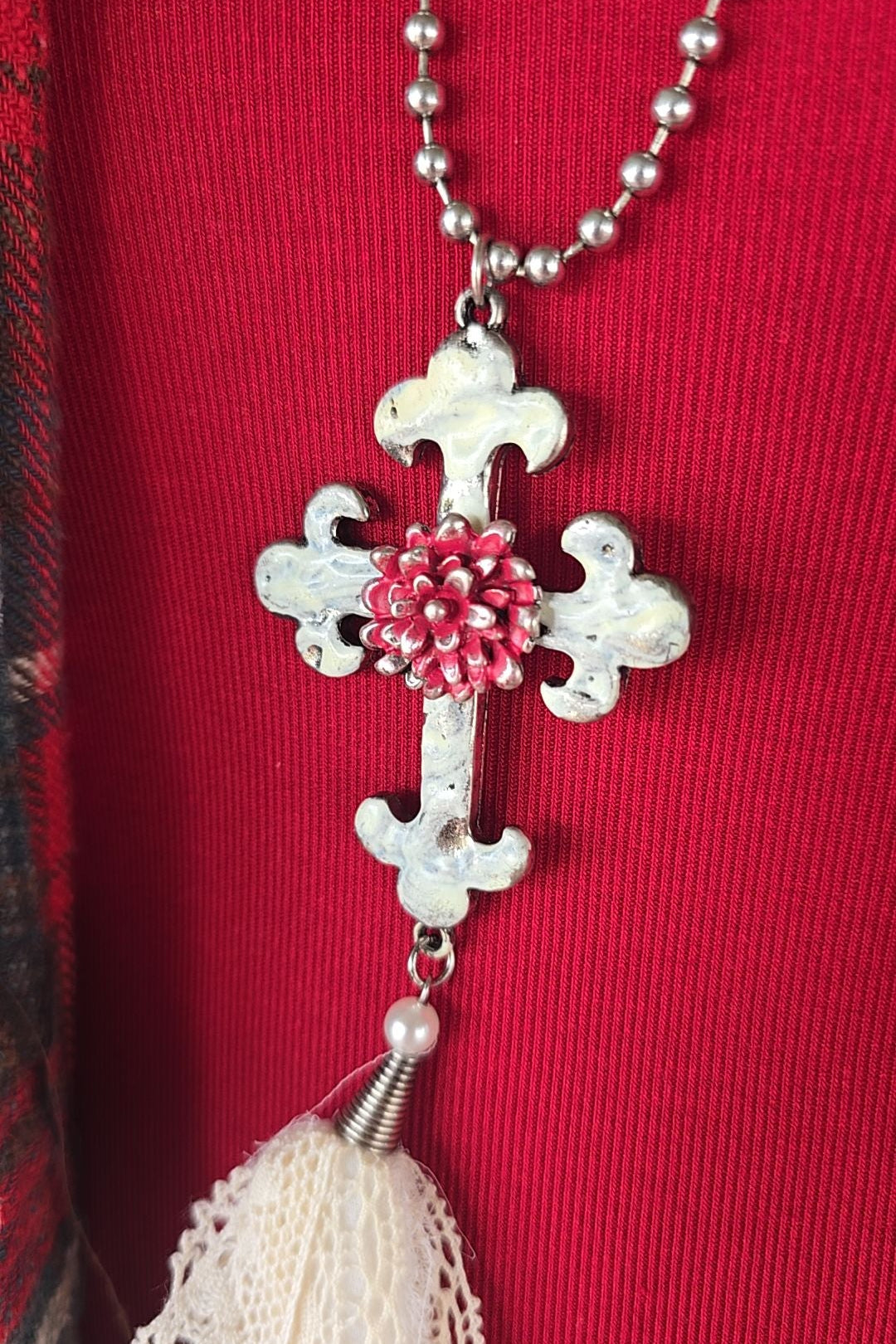Antique Cross Necklace