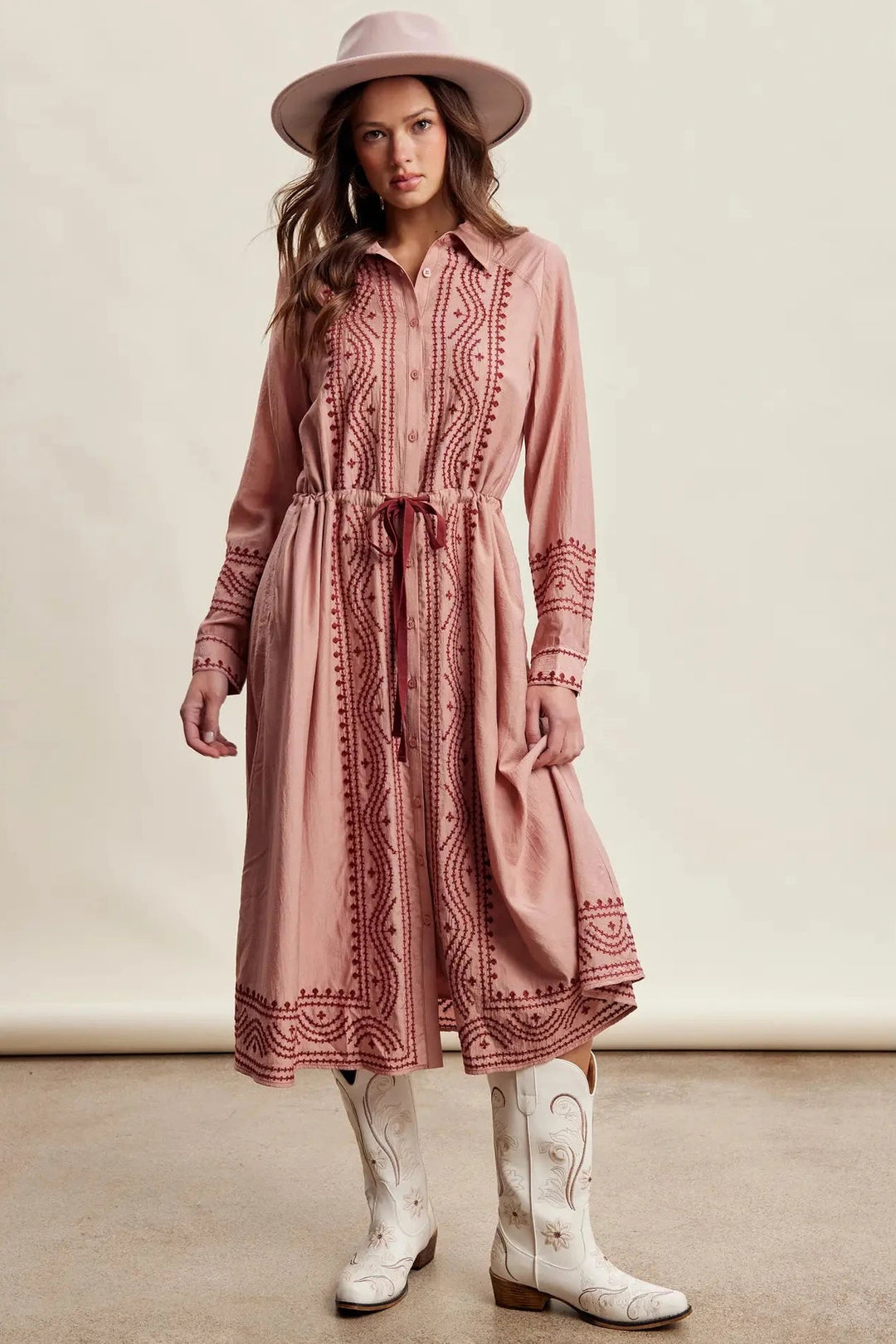 Dusty Rose Dress