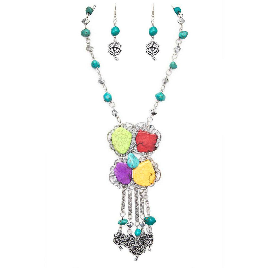 Fiesta Stone Earrings