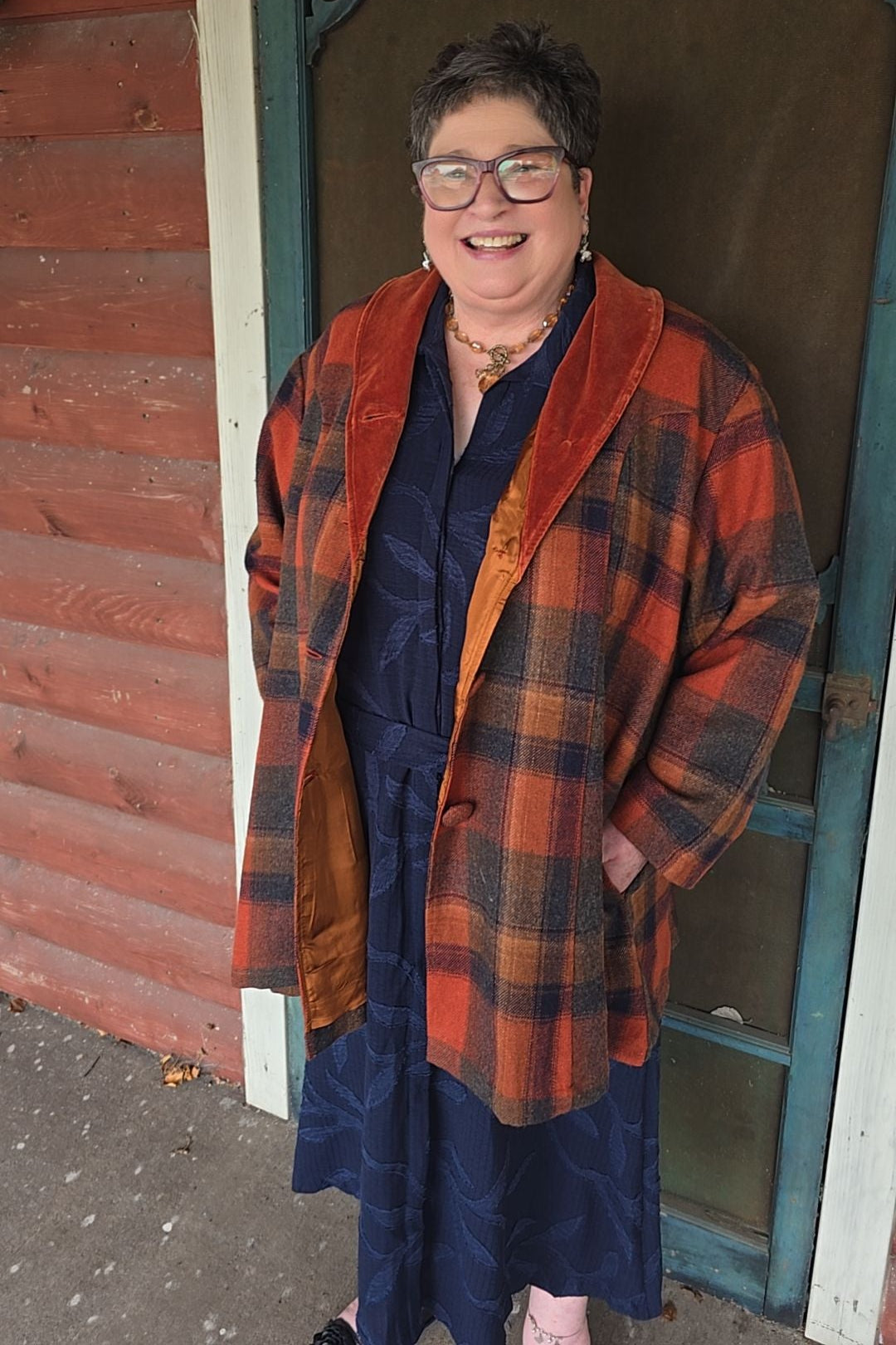 Rustic Ember Coat by April Cornell