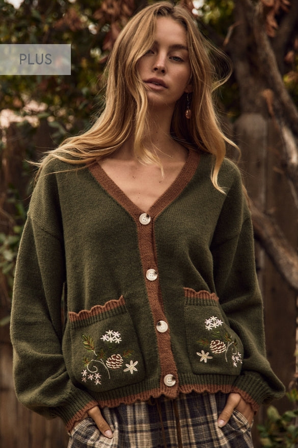 Whispering Pine Cardigan