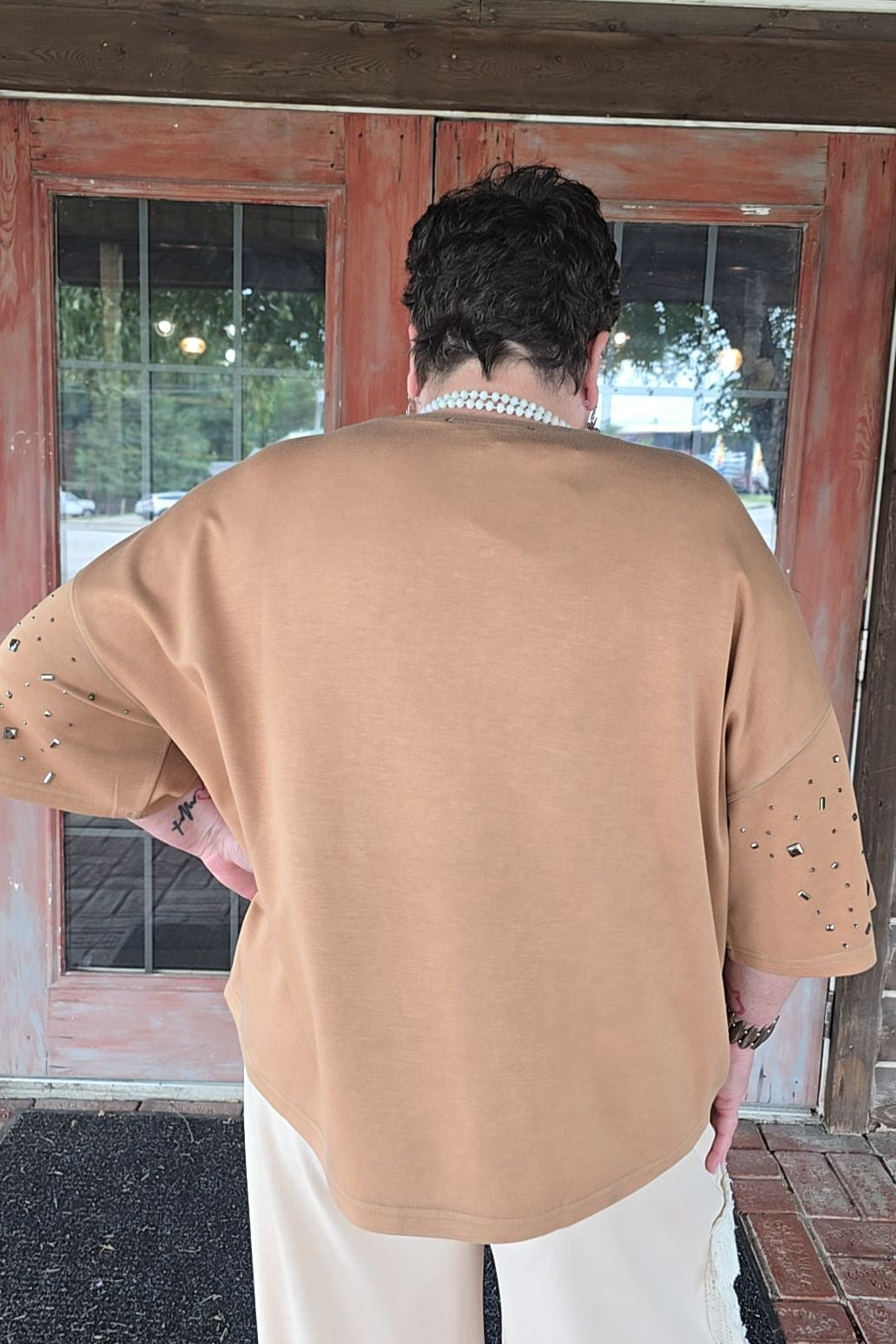 Starlight Mocha Beige Top