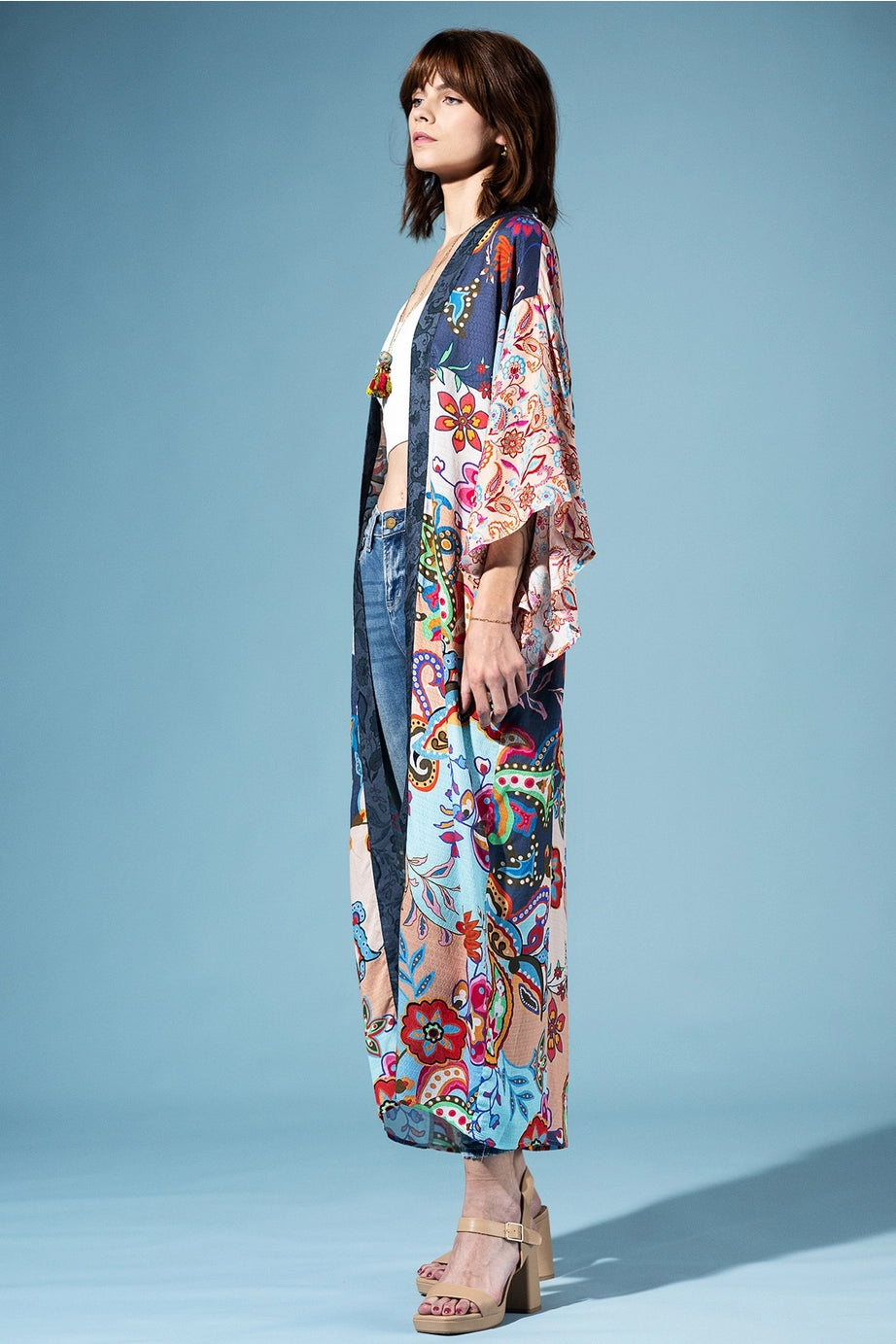 Harmony Horizon Long Kimono