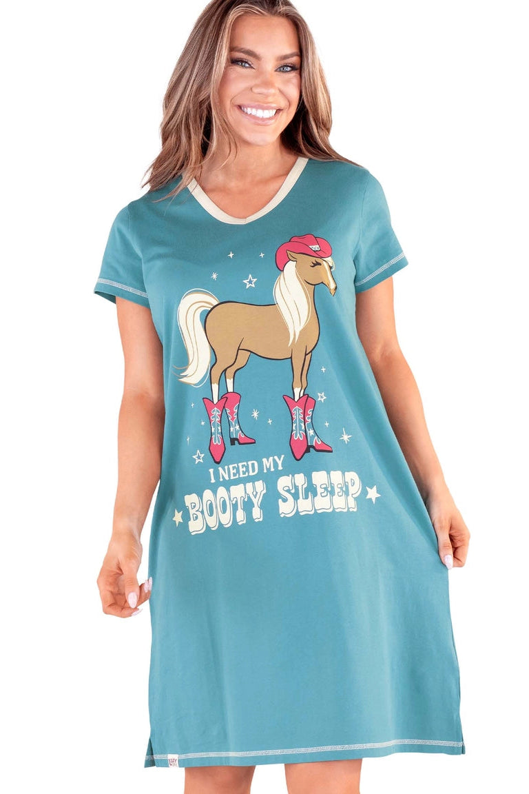 Booty Sleep Cotton Nightshirt