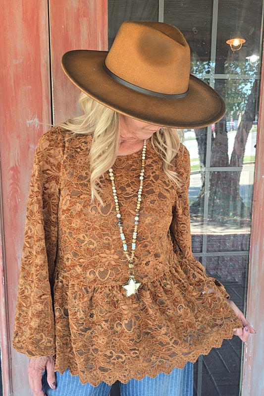 Golden Petal Blouse