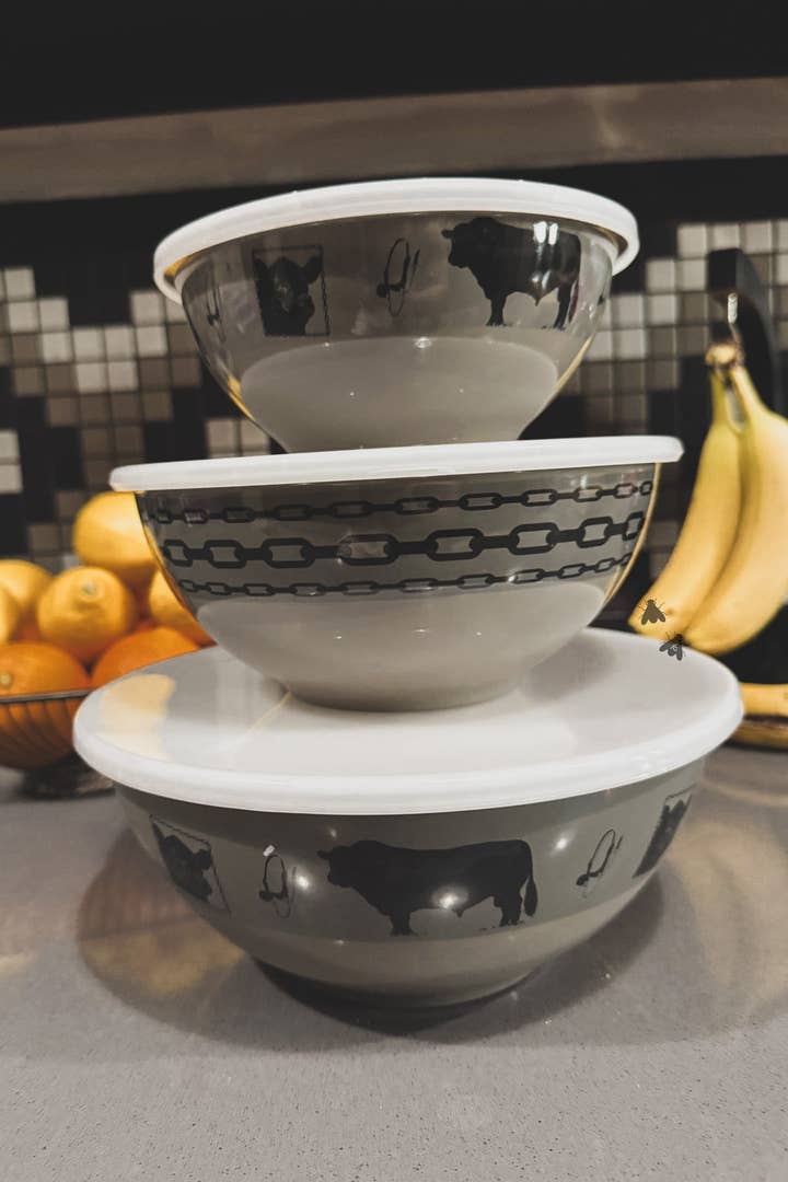 Heritage Herd Nesting Bowls Set