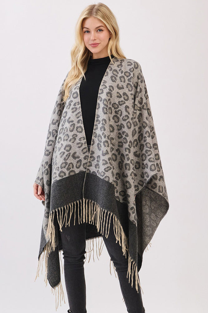Rustic Roar Poncho