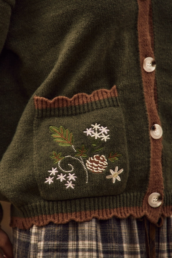 Whispering Pine Cardigan