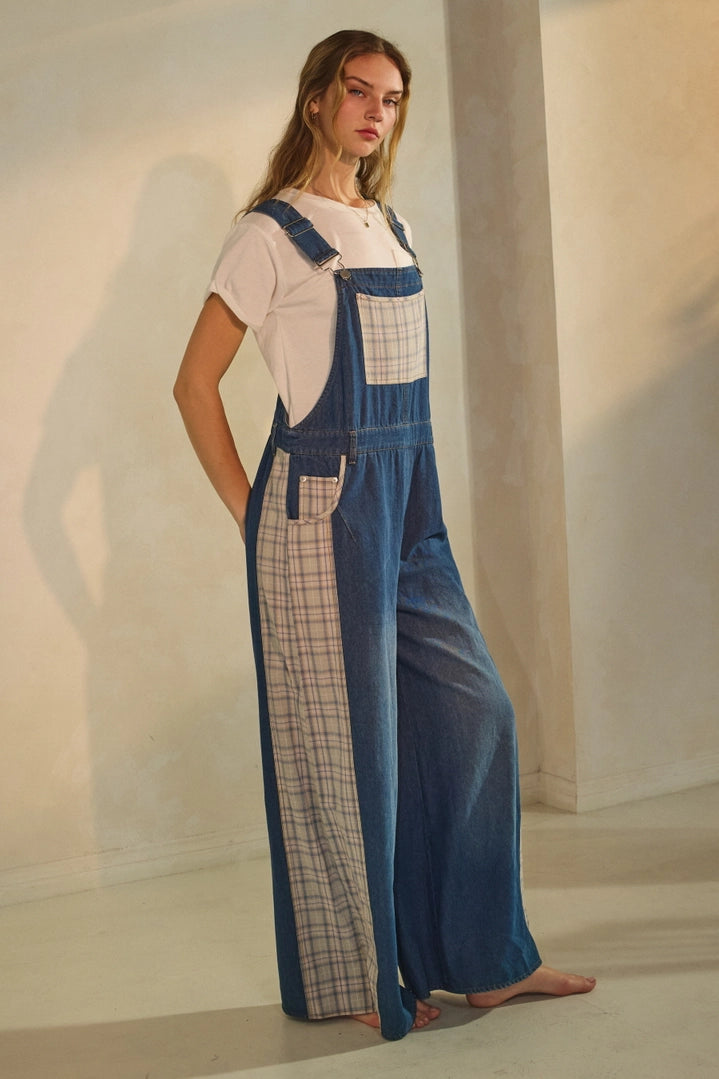 Bluebell Patch Overalls