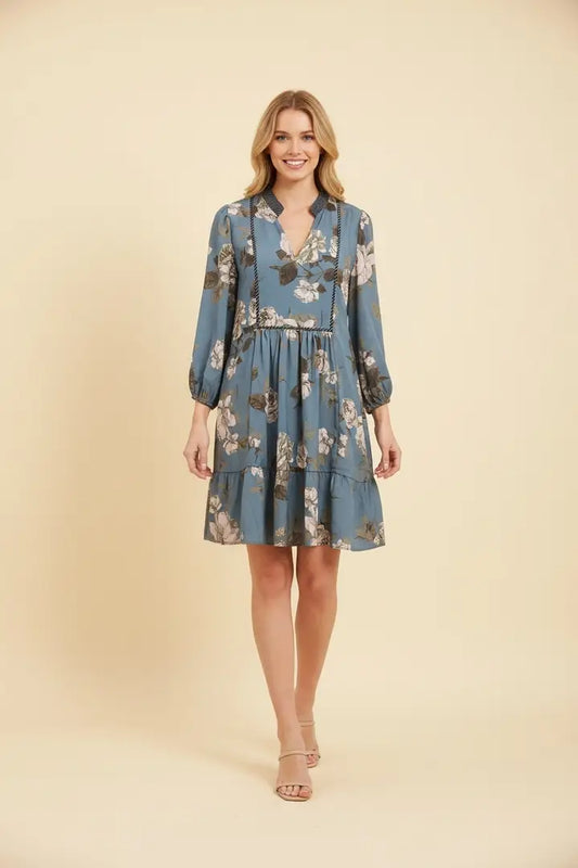 Teal Petal Dream Dress