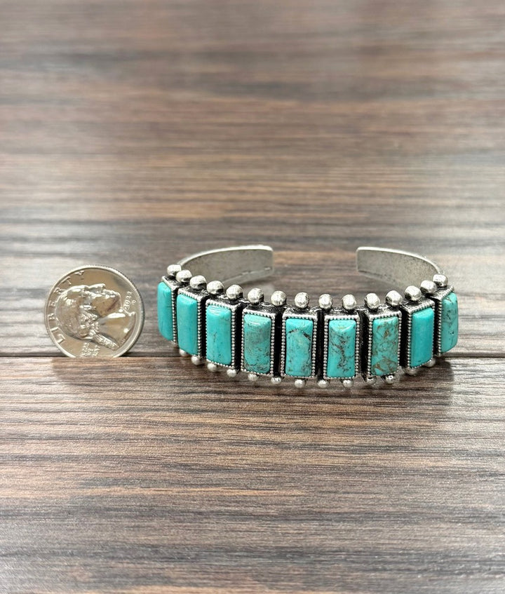 Prairie Sky Turquoise Cuff Bracelet