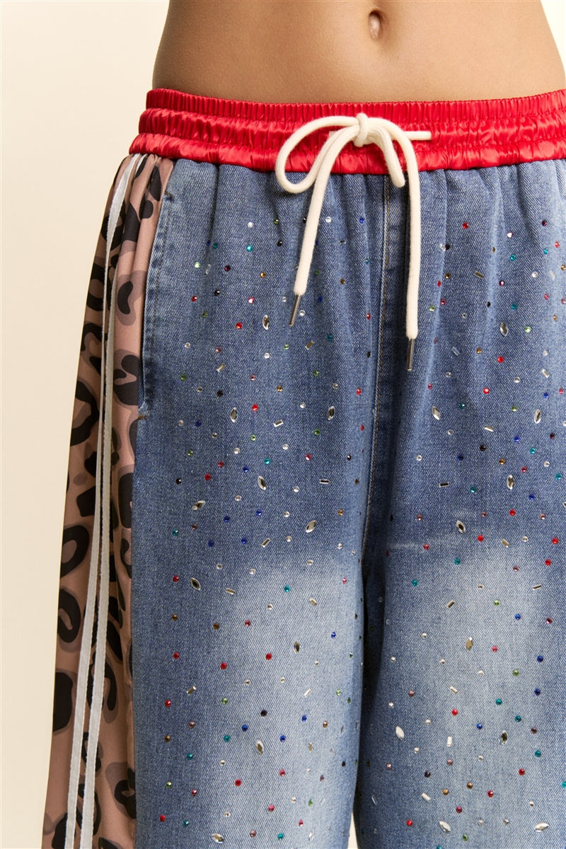 Glam Game Denim Pants