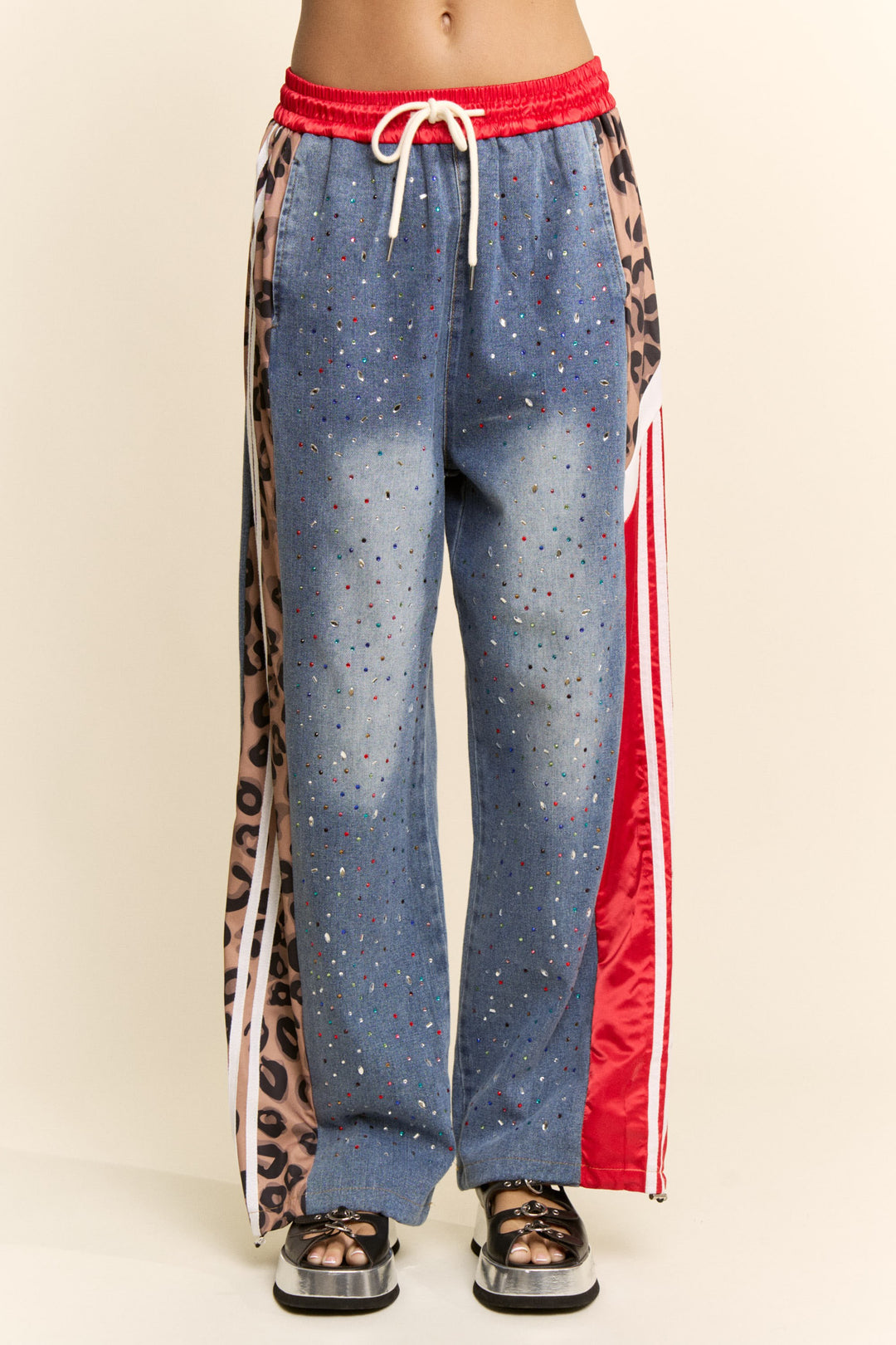 Glam Game Denim Pants