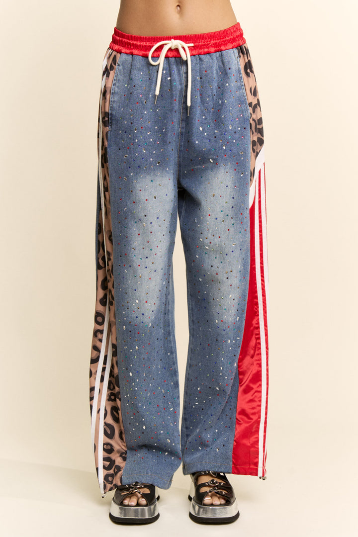 Glam Game Denim Pants