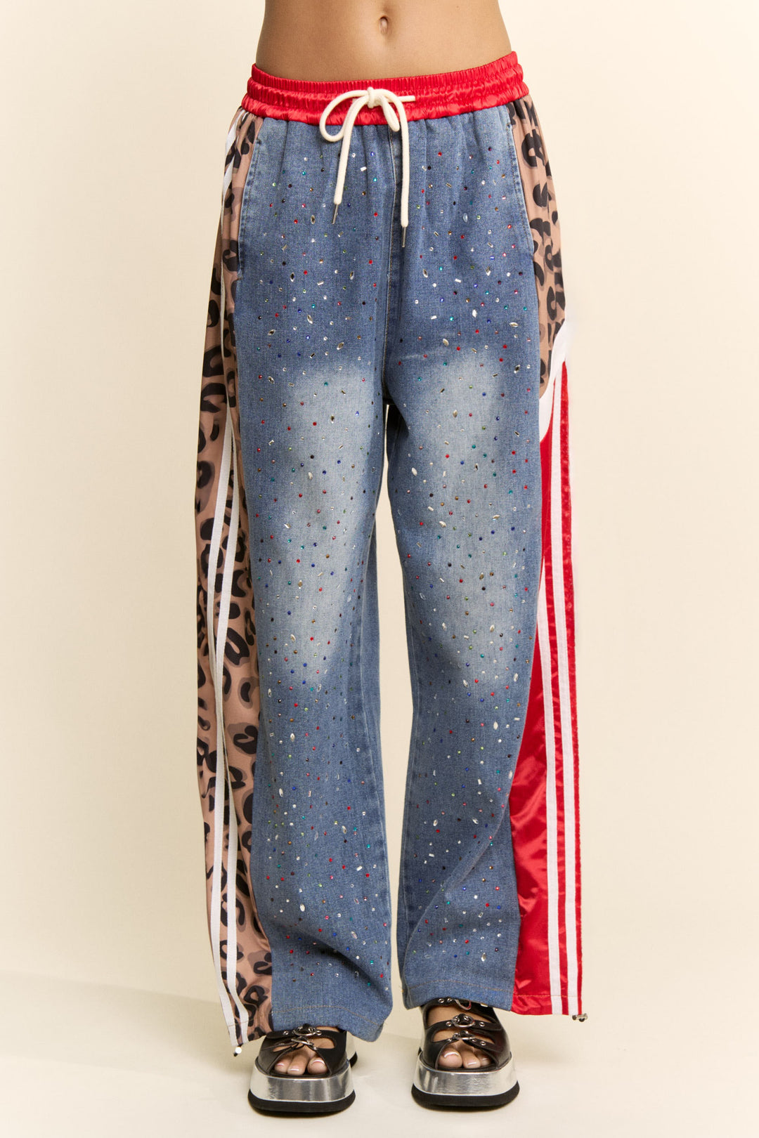 Glam Game Denim Pants