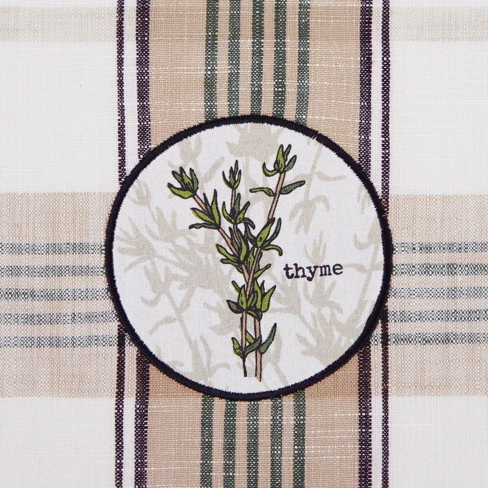 Thyme Herb Kitchen Towel