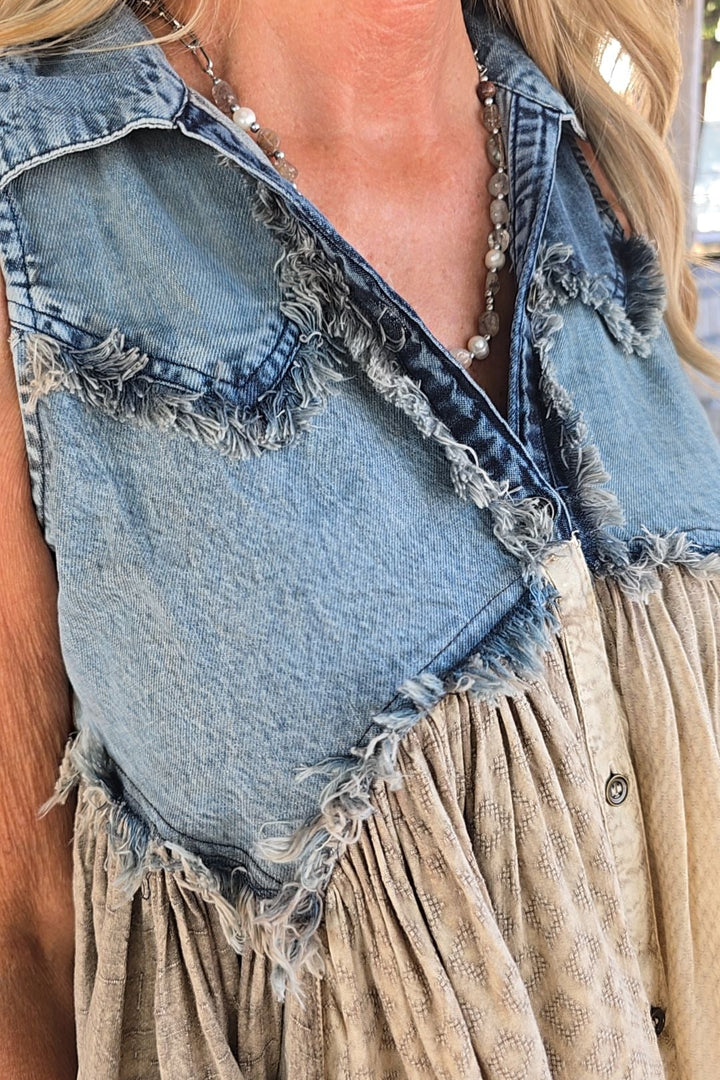 Greyson Sleeveless Top
