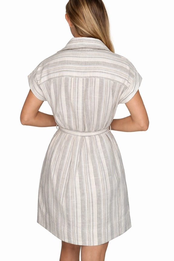 Sea Breeze Striped Dress