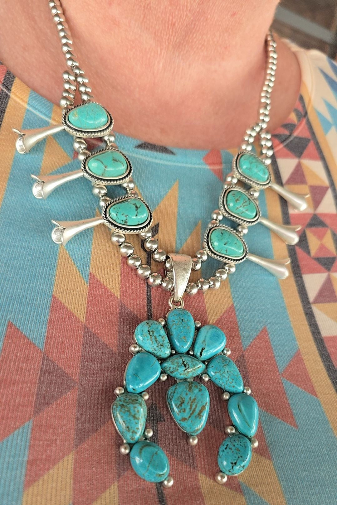 Desert Queen Crescent Necklace