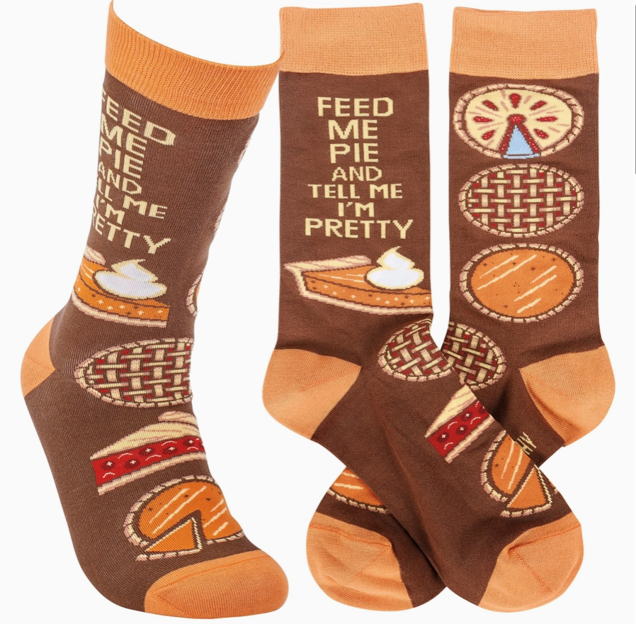 Feed Me Pie Socks