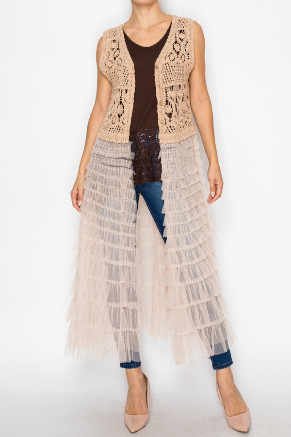 Free Spirit Frills Duster