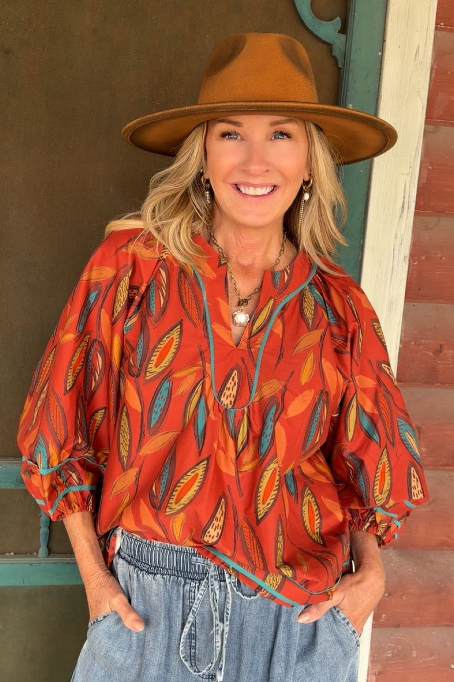 Fall Canopy Blouse