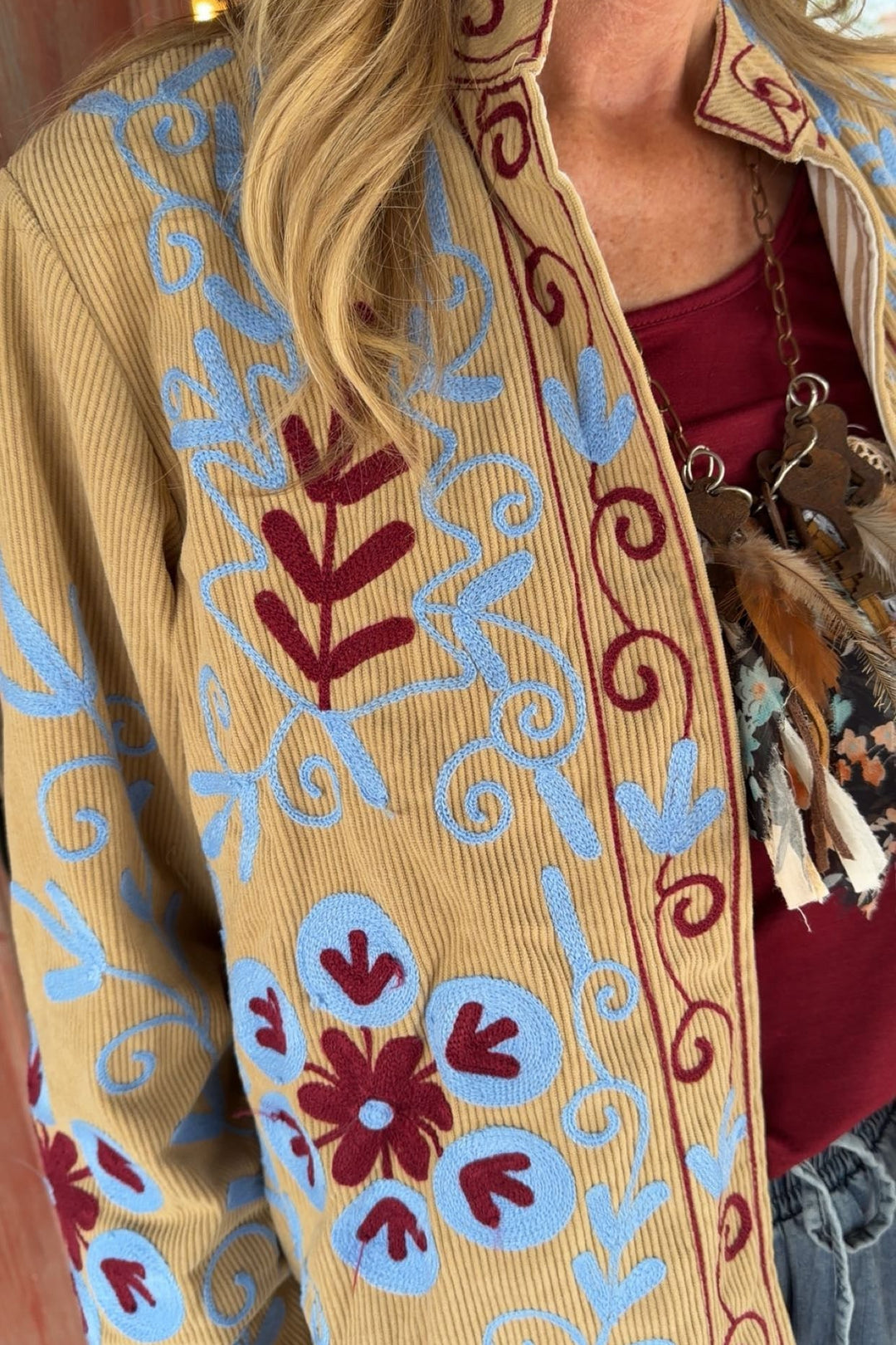 Folk Song Corduroy Jacket