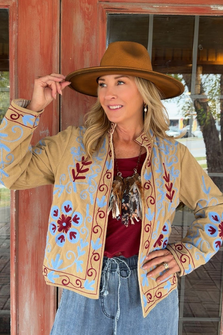 Folk Song Corduroy Jacket