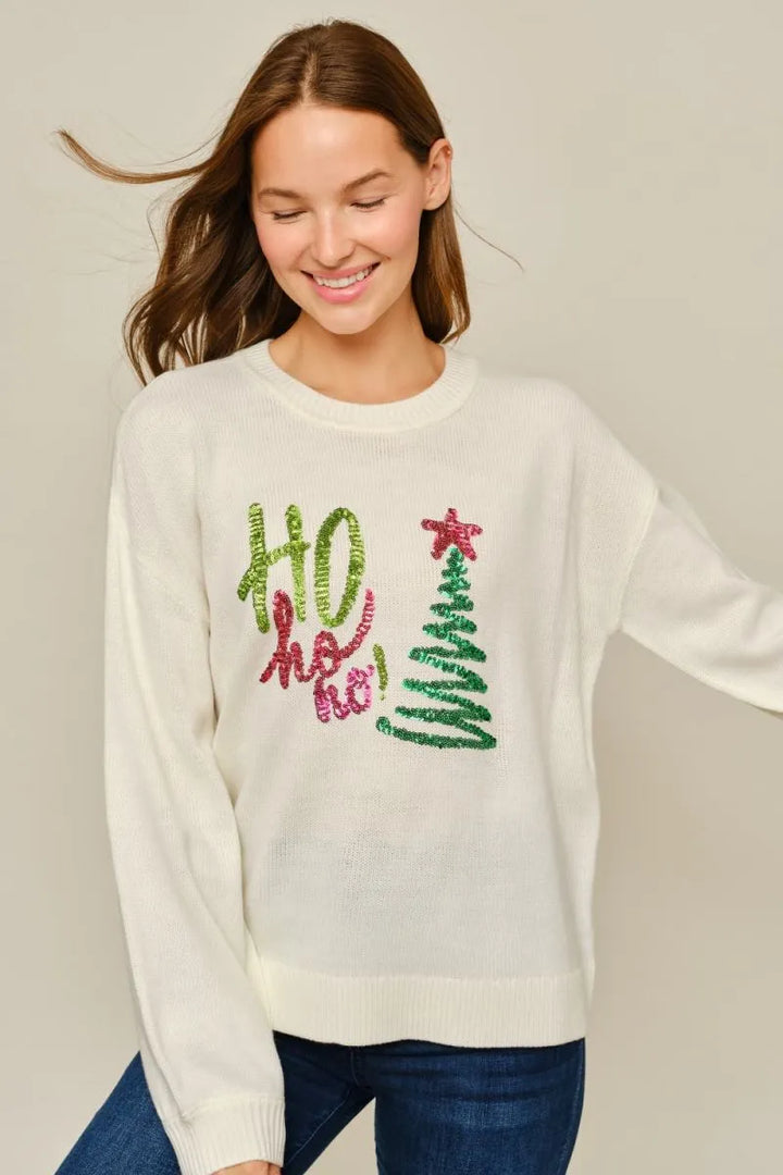 Ho Ho Holiday Cheer Sweater
