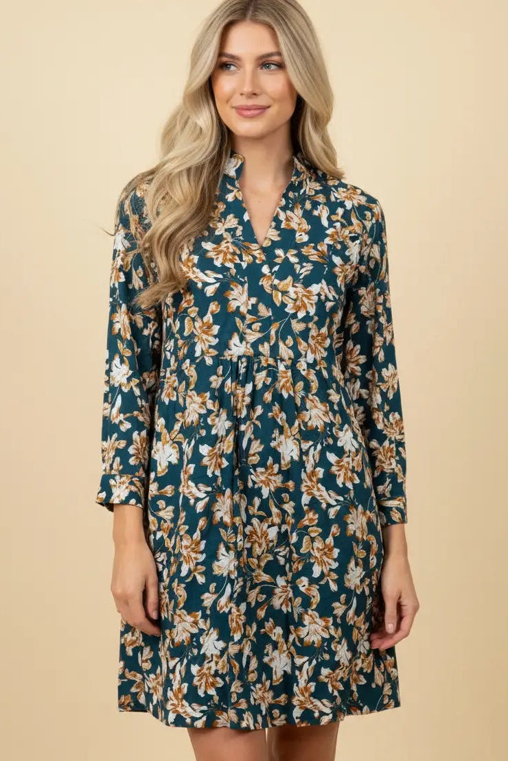 Autumn Blossom Dress