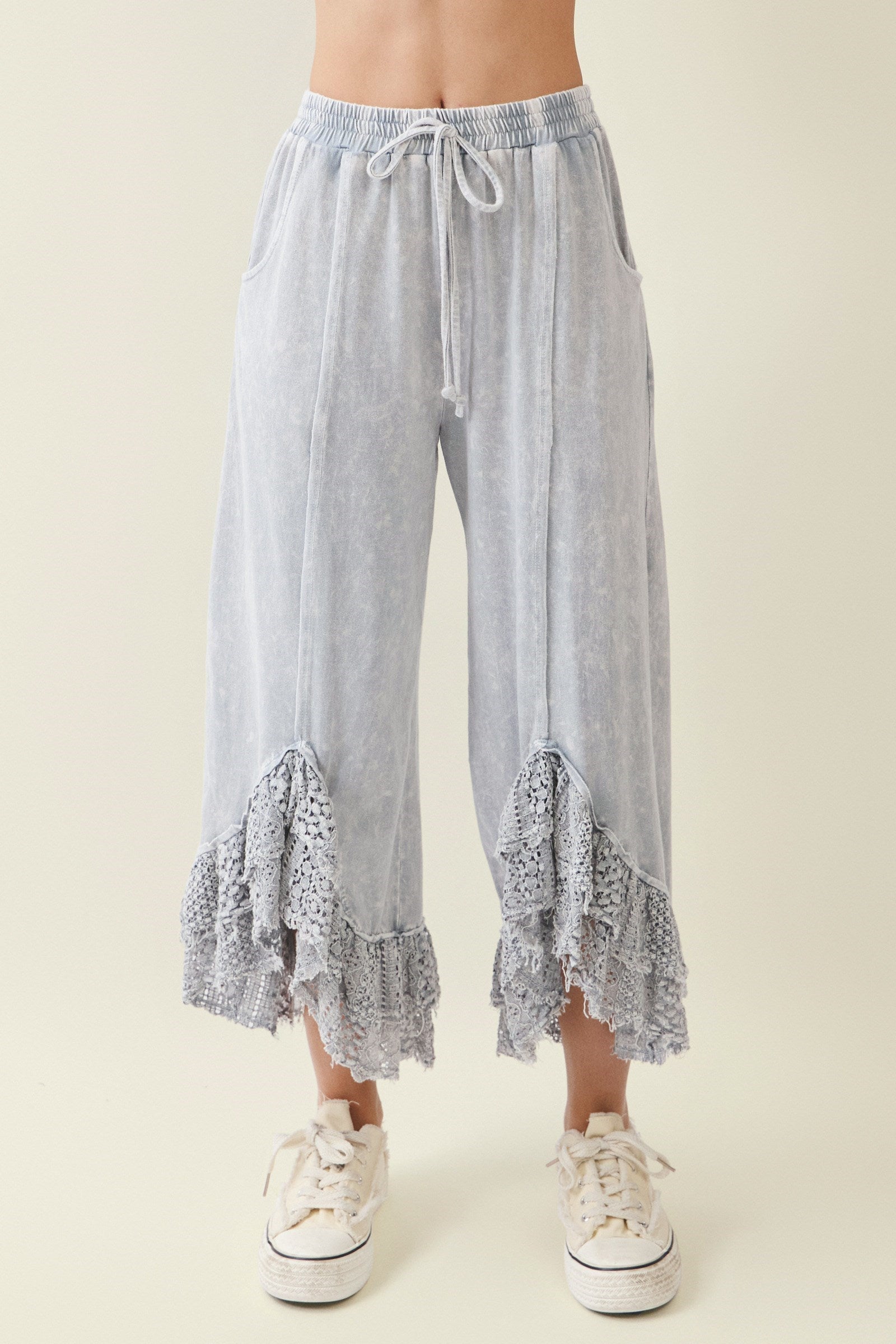 Slate Elegance Lace Pants – Farm Girls Fancy Frills