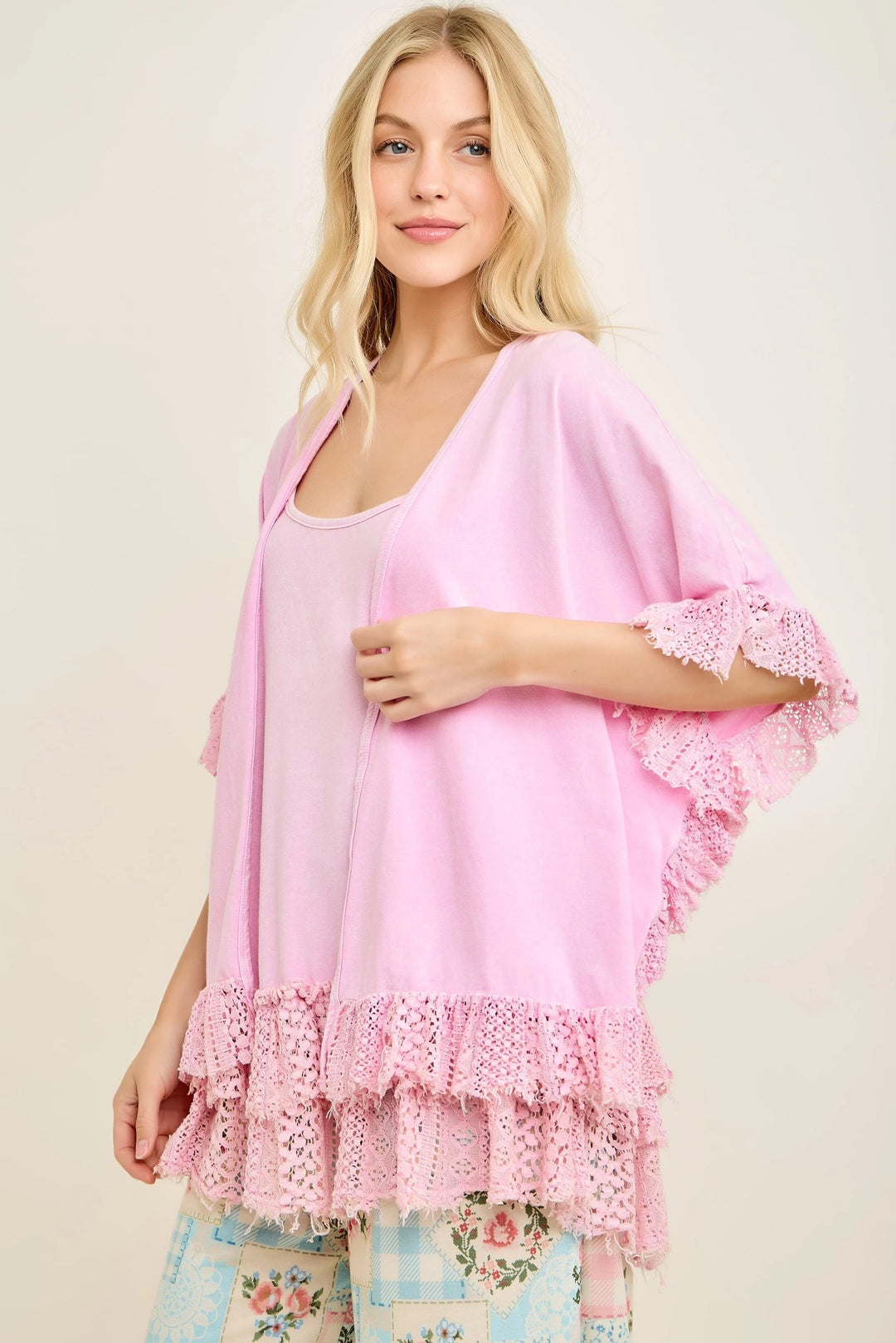 Cotton Candy Cloud Soft Kimono
