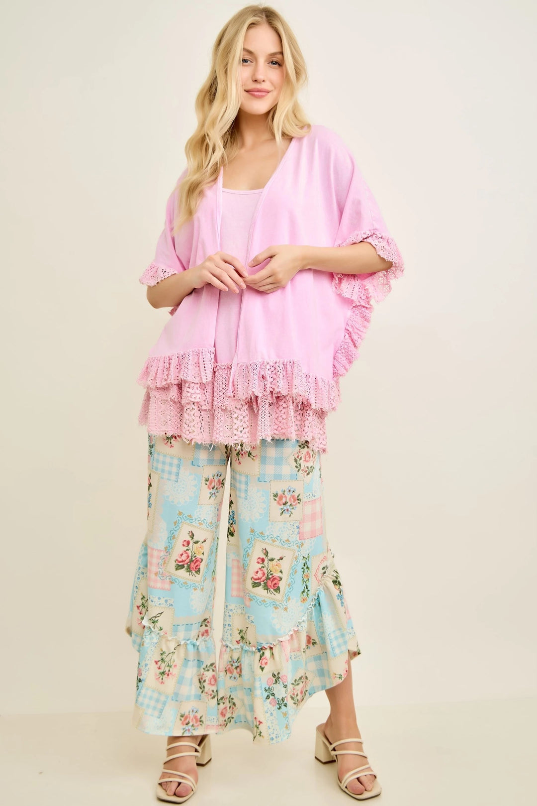 Cotton Candy Cloud Soft Kimono