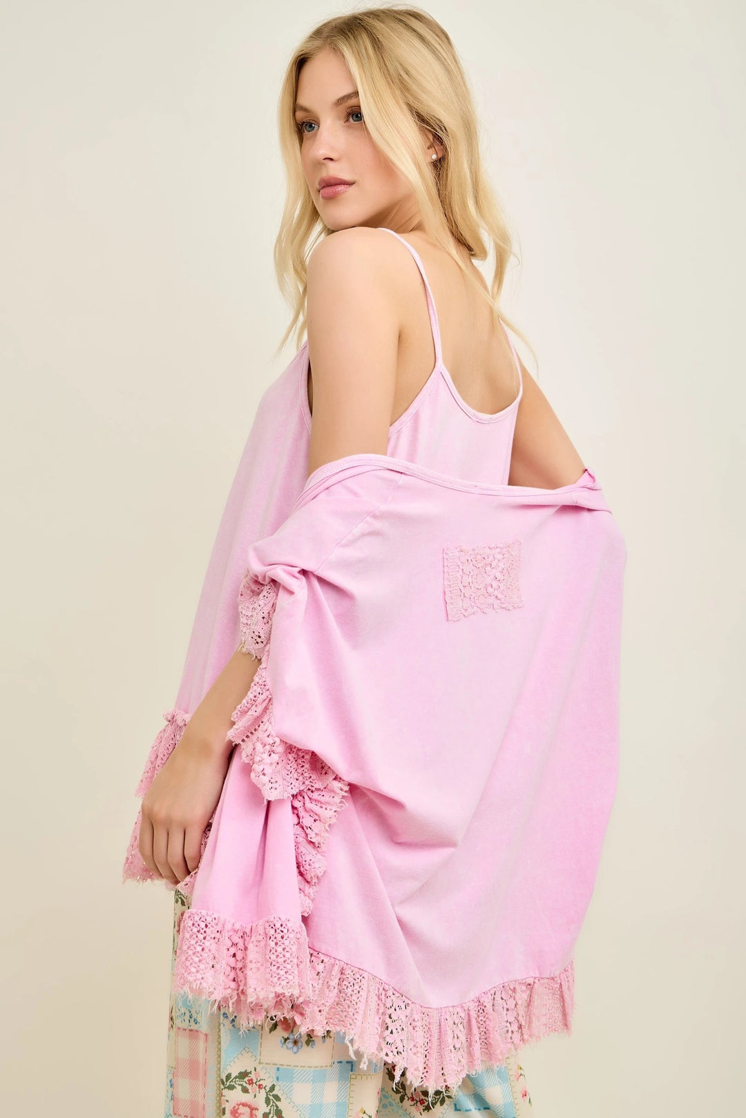 Cotton Candy Cloud Soft Kimono