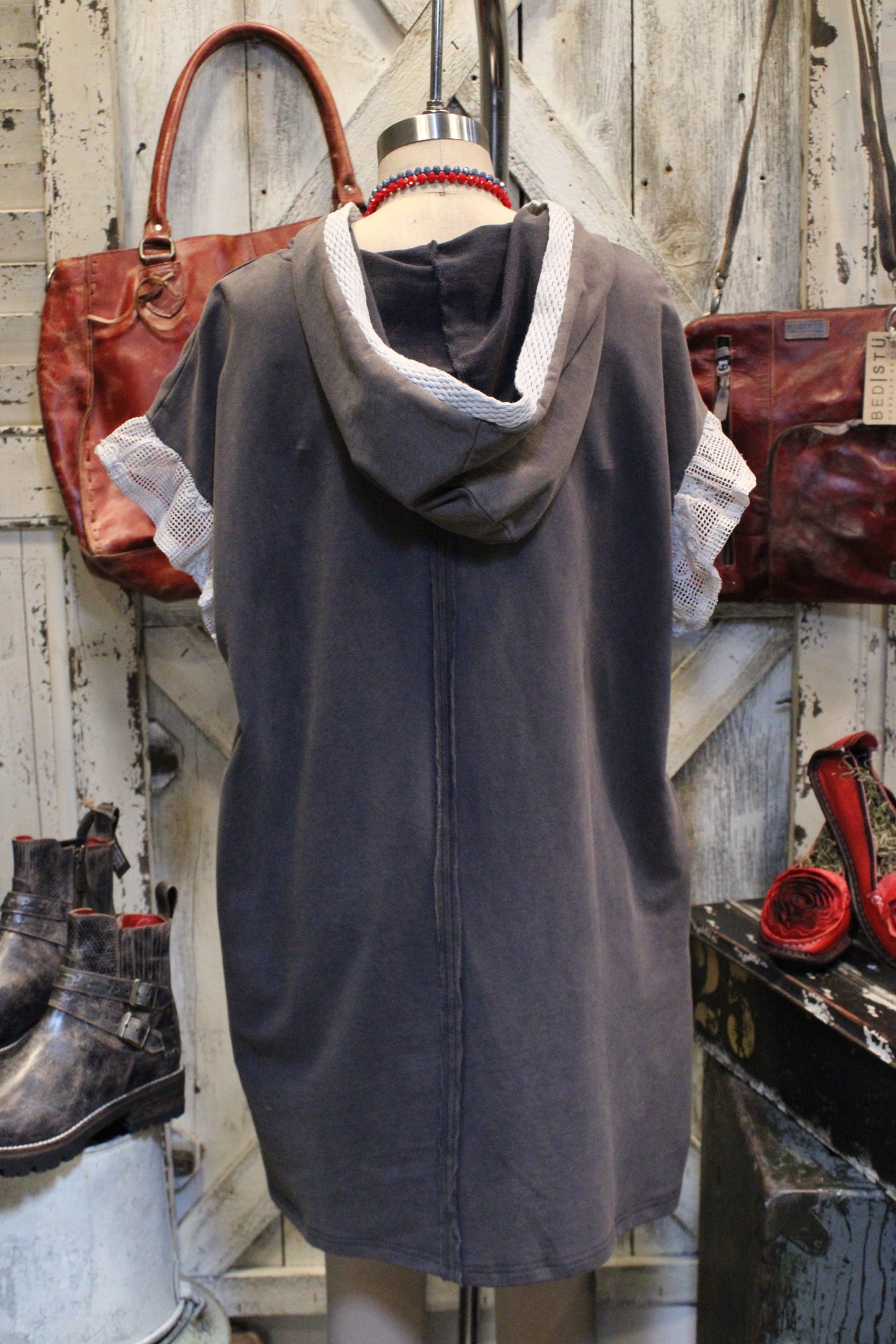 Midnight Sky Hooded Dress