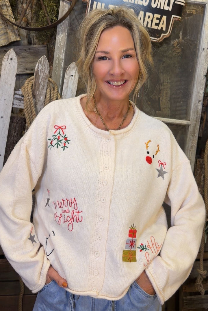 Cozy Christmas Cardigan