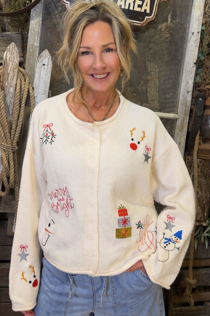 Cozy Christmas Cardigan