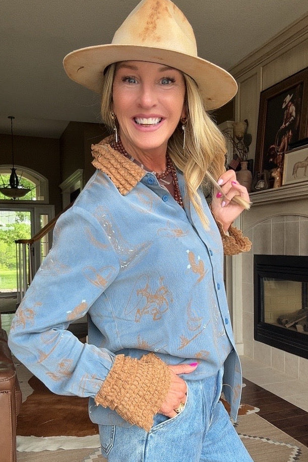 Sunset Canyon Western Shirt
