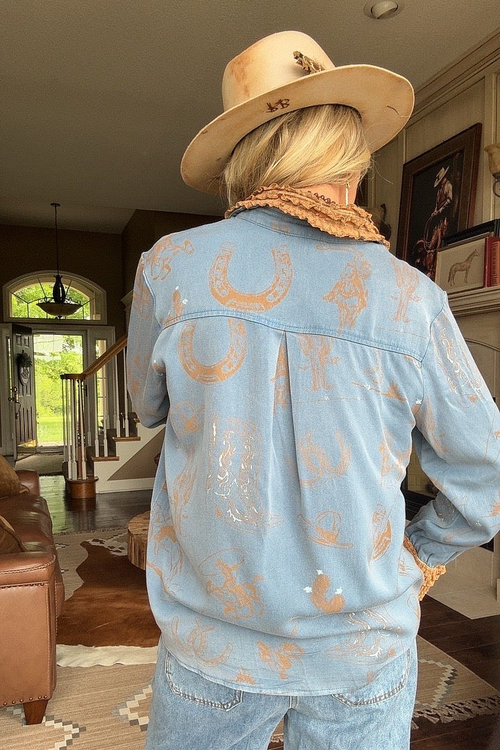 Sunset Canyon Western Shirt