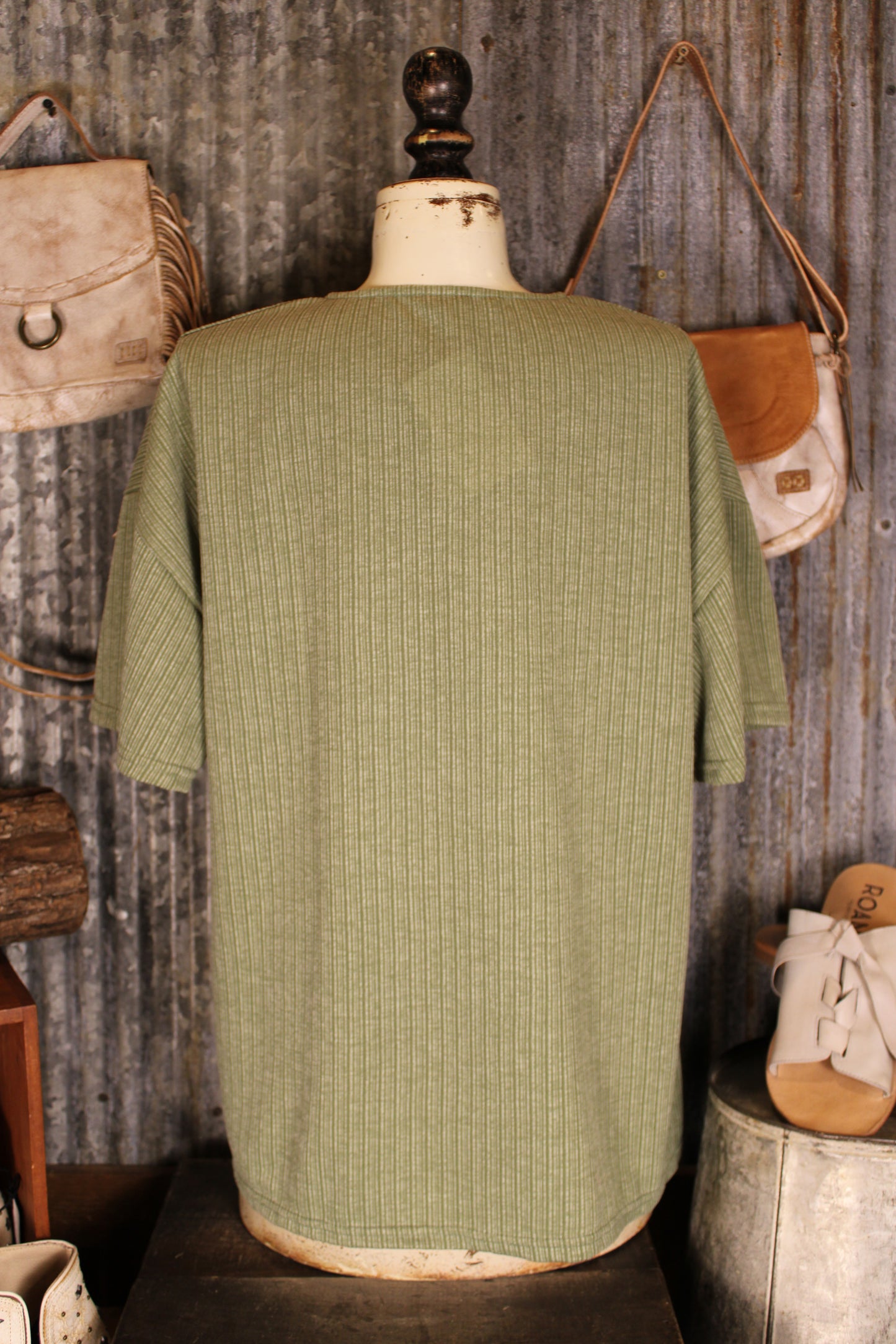 Cloverfield Button Down Blouse