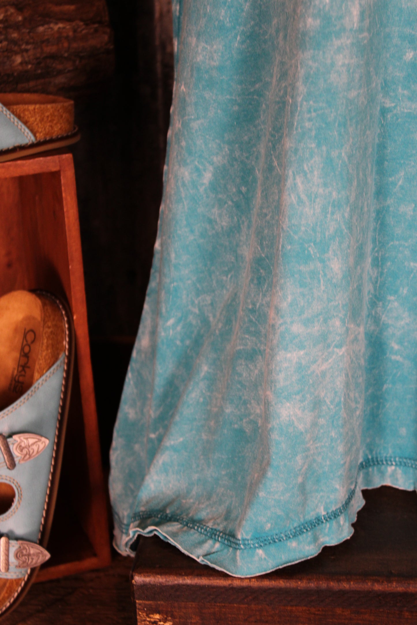 Faded Light Teal Tunic